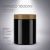 Frasco Plástico Preto com Tampa - 1000ml
