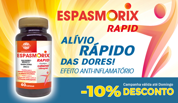 Desconto de 10% em todos os produtos para as Dores
